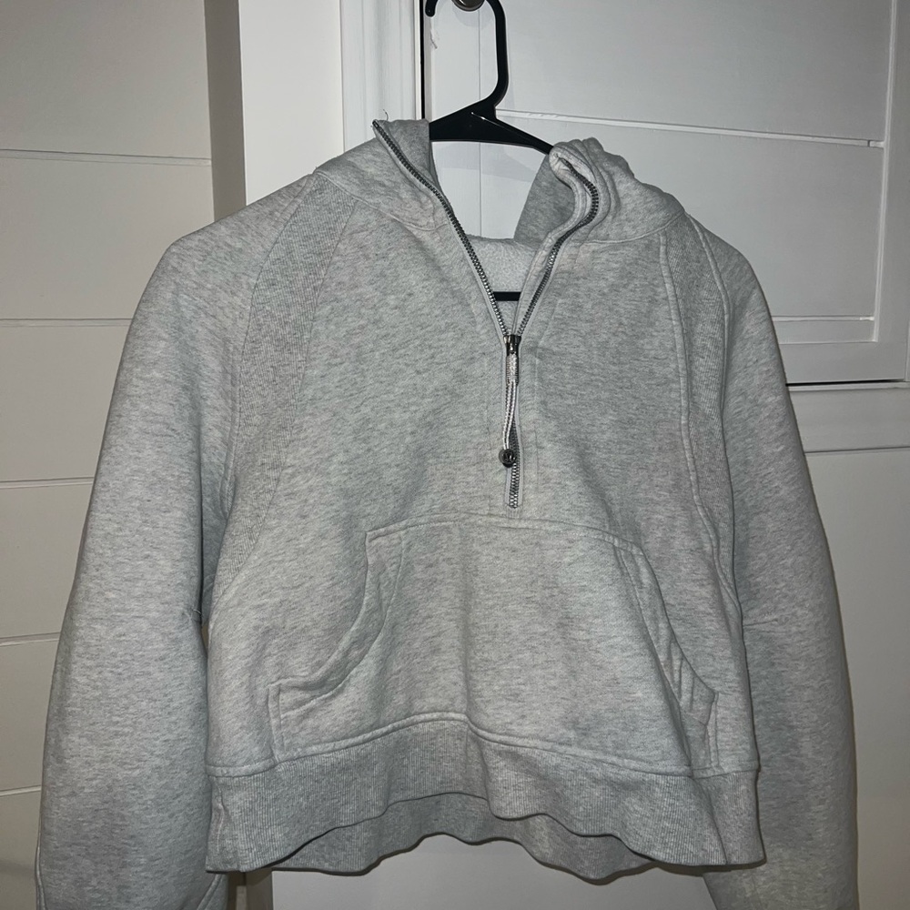 Lululemon Gray Half-Zip Hoodie- XS/S